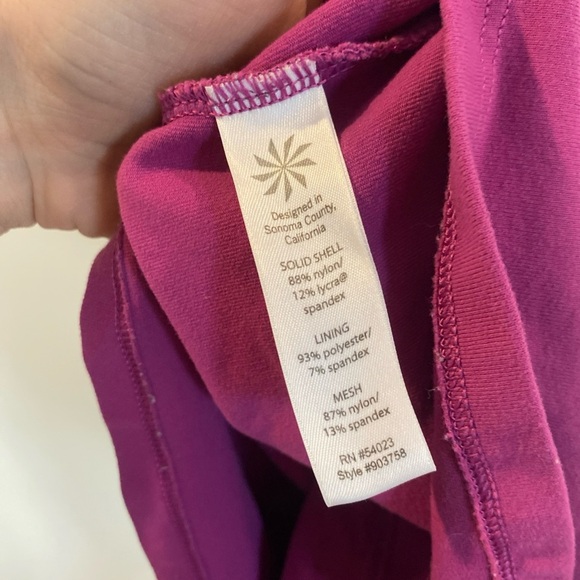 Athleta Intention Strappy Racerback Athletic Tank Purple Size Small - Picture 6 of 6